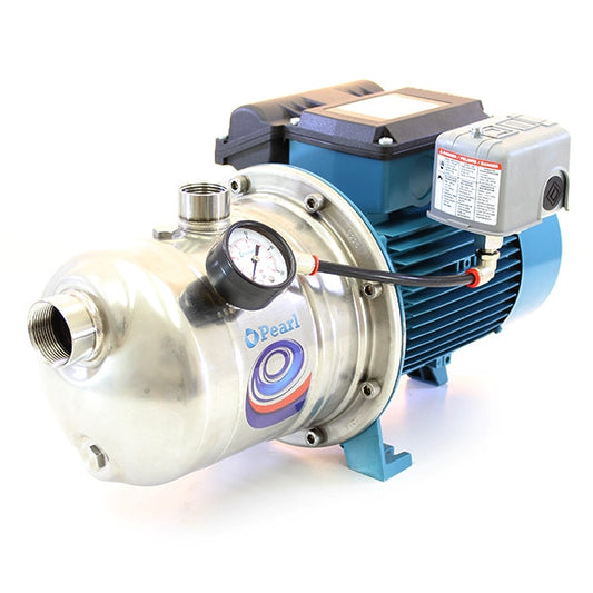 Pearl JSCQ-15C16P - Stainless Steel - Jet Pump - Brass Impeller - 1-1/2 HP - 230 Volt