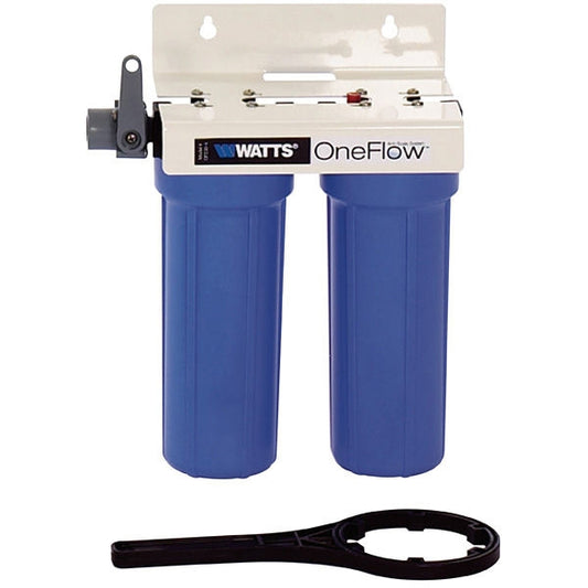 Watts OneFlow In Line - Dual Cartridge - Anti-Scale System - 1 gpm - OF210-1