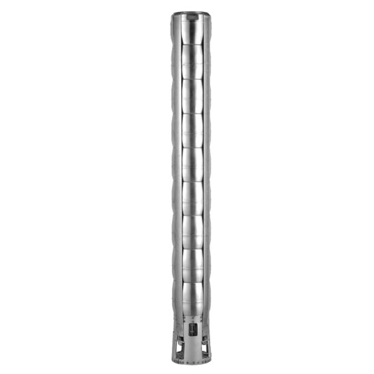 Pearl 6PWS90G75H-D3M6  - 6 Inch Submersible Pump End ( ONLY ) - ( 7-1/2 HP Rated ) - 90 GPM - Full Stainless Steel