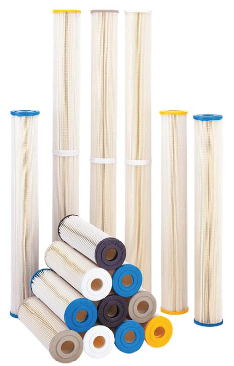 Harmsco Premium 701 Series - 2.5x 40 inch; Pleated Filter Cartridge - 5 Micron - 701-5-40