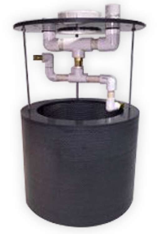 Munro 4 inch Self Cleaning PVC Basket Strainer