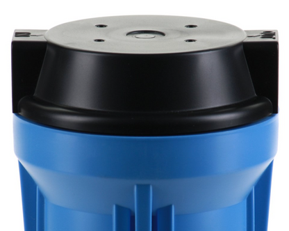 Hydronix - HF2 Series - Blue Filter Housing W/Pressure Relief -  2.5 x 10 inch - 1/4 inch Ports