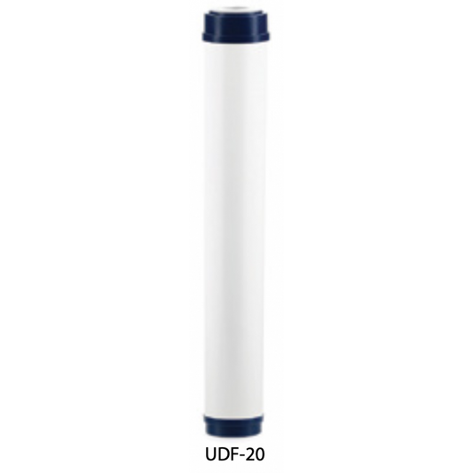 Hydronix UDF Series Granular Activated Carbon (GAC) Media Filters- 2.5 x 20 inch - UDF-20