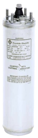 Franklin Electric 2343059204GS - 4 Inch Submersible Motor - 2 HP - 200 Volt  - 3 Phase
