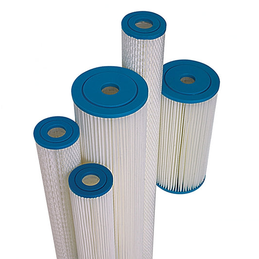 Watts WPC50-975 Pleated Filter Cartridges - 2-3/4 x 9-3/4 - 50 Micron