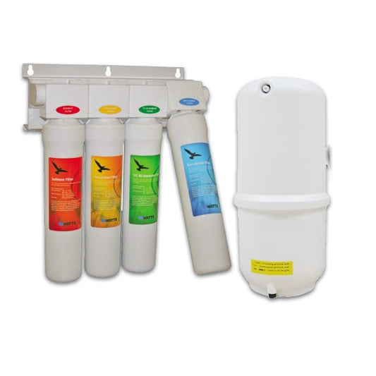 Watts WQC4RO11-50PTNF Quick Change (QC) Reverse Osmosis Systems - RO PRO Tank - 50 GPD