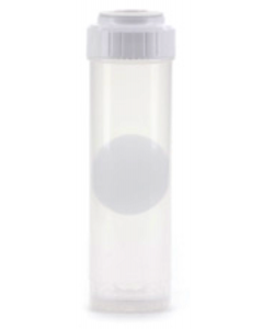 EC-2510C empty clear refillable filter canisters