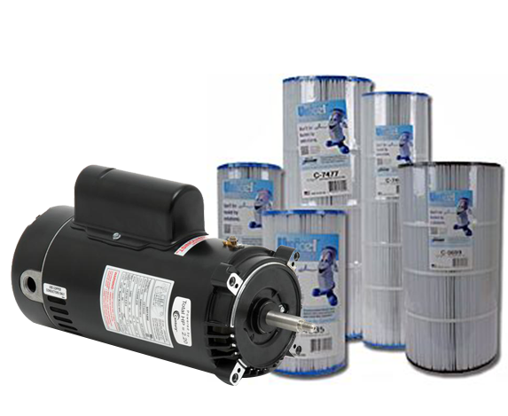 Pool Pump Motors, Pool Filters & Equipment